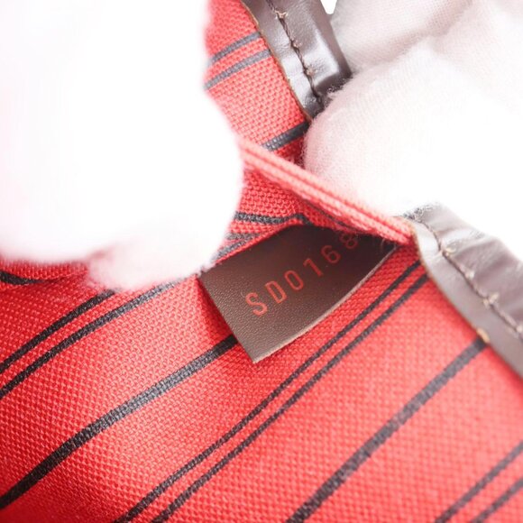 Louis Vuitton Neverfull MM Damier Ebene Tote Bag Brown - Picture 16 of 16